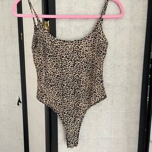 Leopard Print Bodysuit